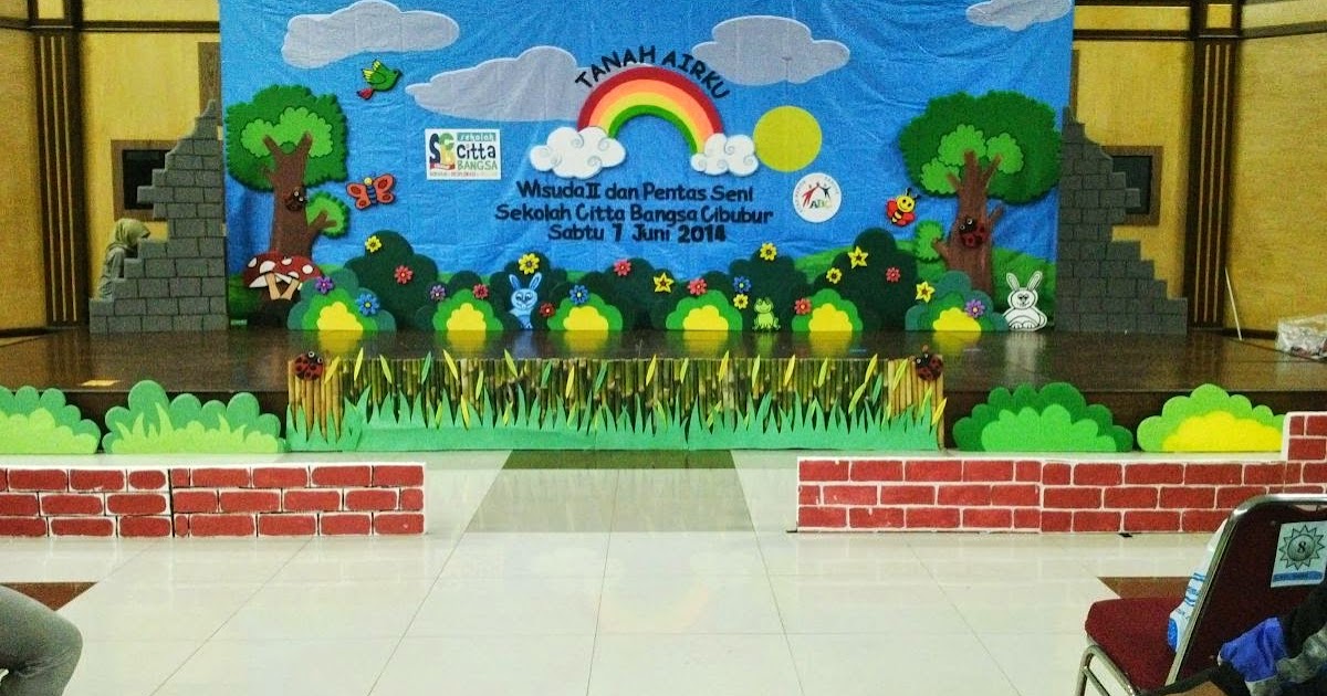 KK PRODUCTION Panggung  Pensi Taman  kanak kanak 2014