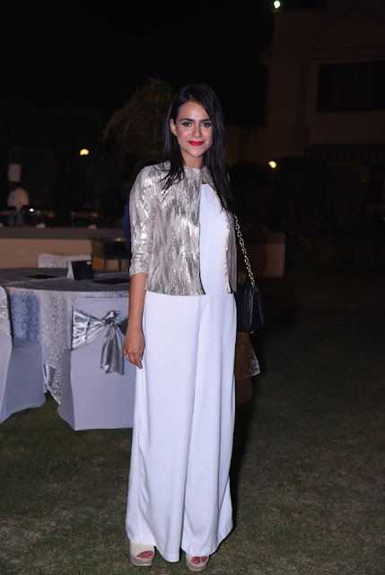 Rekha Mohan hosted unveiling of Lucknavi Libaas Collection inspired by the Chikankari work