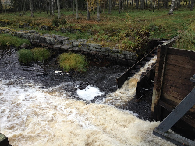 พักร่างที่ Storforsen