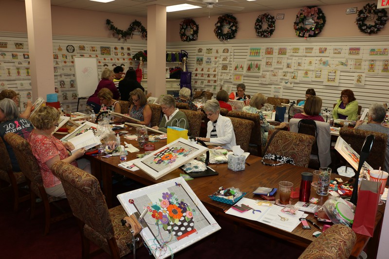 Pocket Full of Stitches Stitching Retreat with Laura Taylor