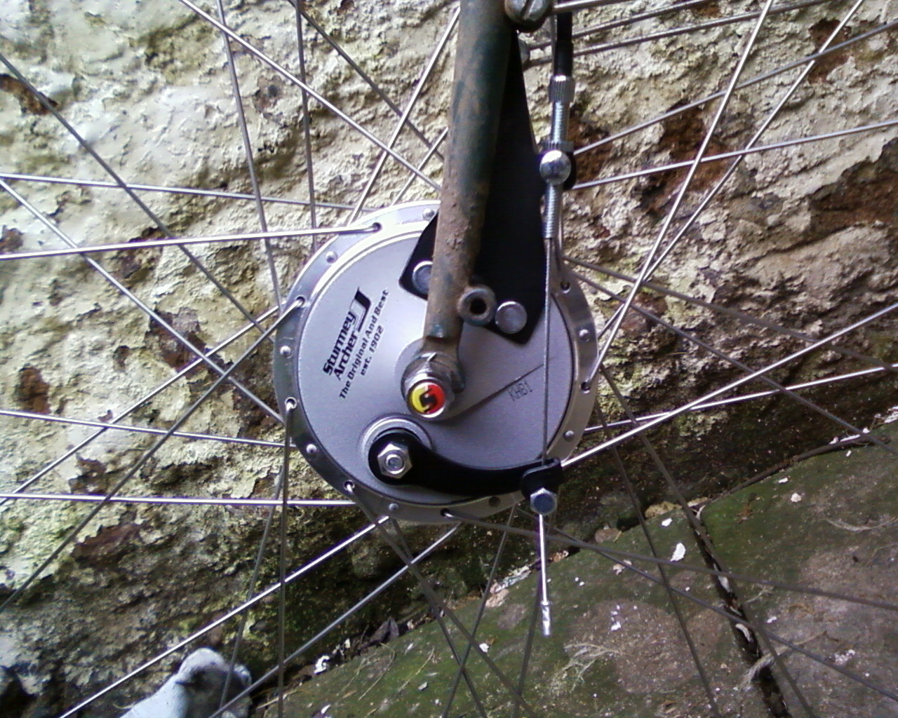 Naven Sturmey Archer Front Bicycle Dynamo Hub with Drum Brake XLFDD com