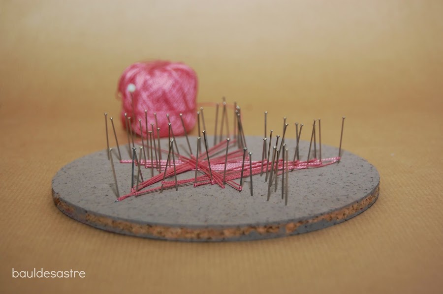 string art, estrella