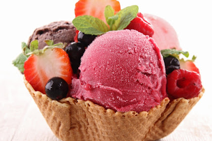 Cara Membuat Ice Cream 3 Rasa Buah Harga 1000 Rupiahan