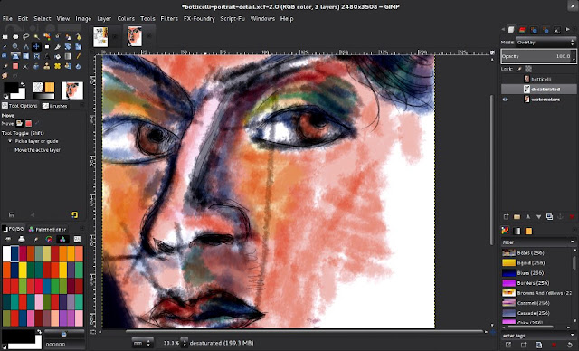 Screenshot of the watercolors made with the Forks Pencils series. Screenshot of the watercolors made with the Forks Pencils series.