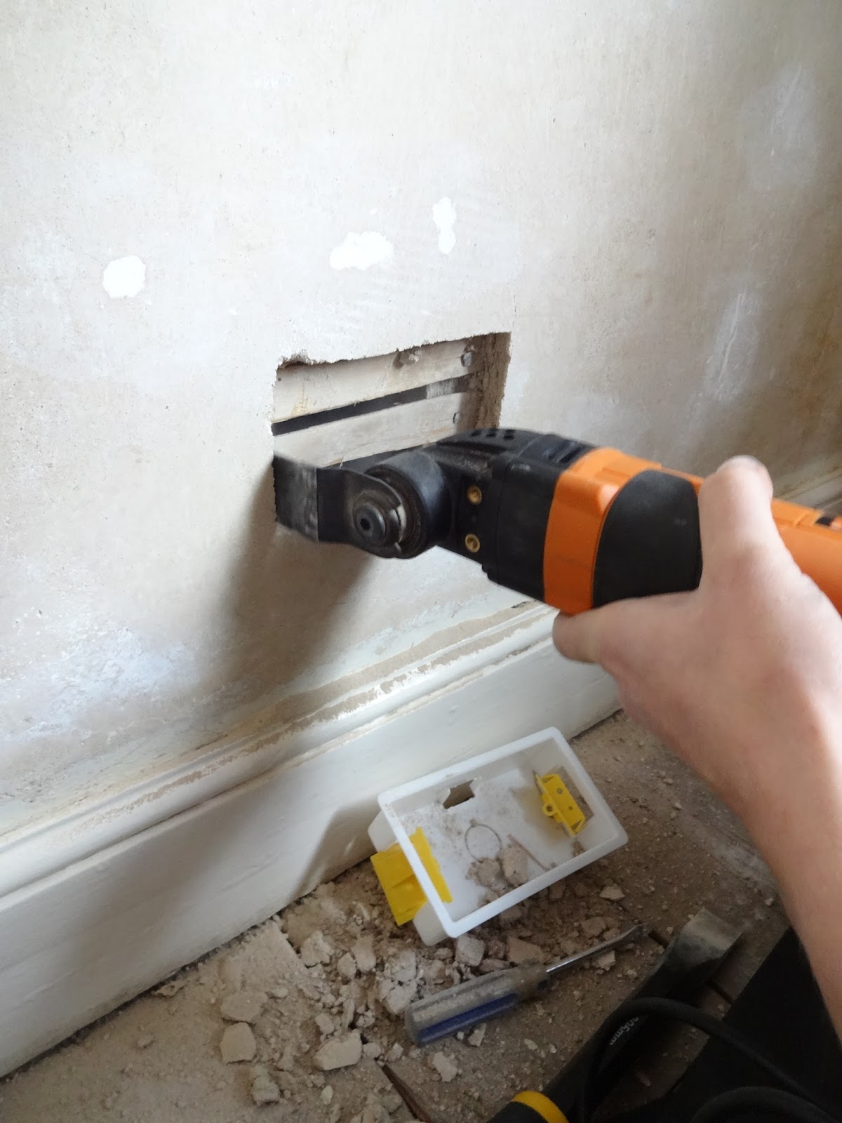 Repositioning Electrics & Adding a Spur Kezzabeth.co.uk DIY