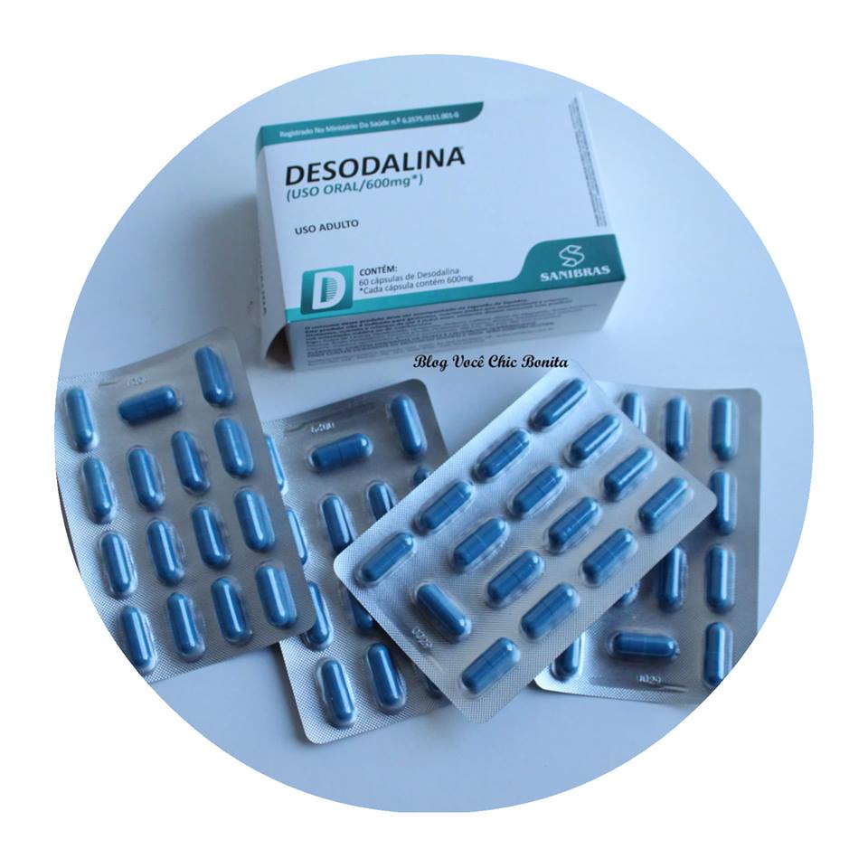 Kit 2 Desodalina 600Mg - 60 Cápsulas +2 Monaliz 30 Comp com o