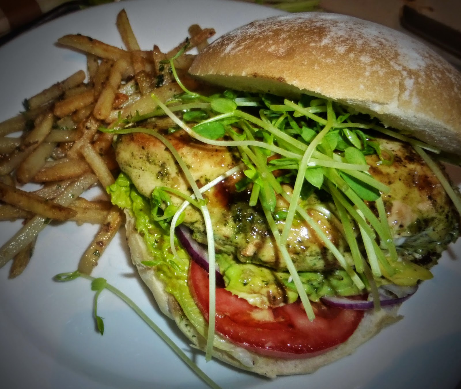 Whole Foods Chicken Pesto Sandwich Whole Foods Chicken Pesto Sandwich
