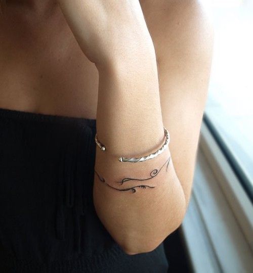 braceletes de tatuagens femininas braceletes de tatuagens femininas