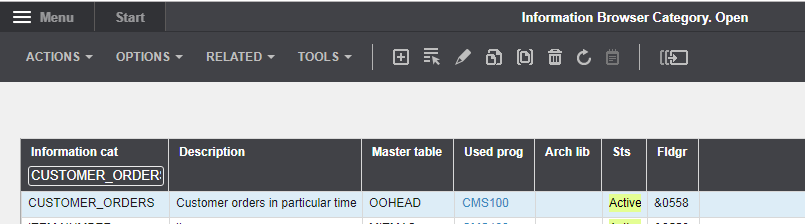 Infor M3 #1 -- Custom list to prepare simple lists/reports without ...