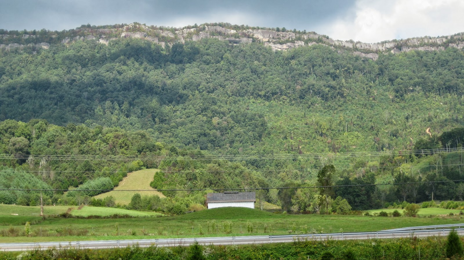 Lee County Virginia Stop 5 Ely Mound near Rose Hill