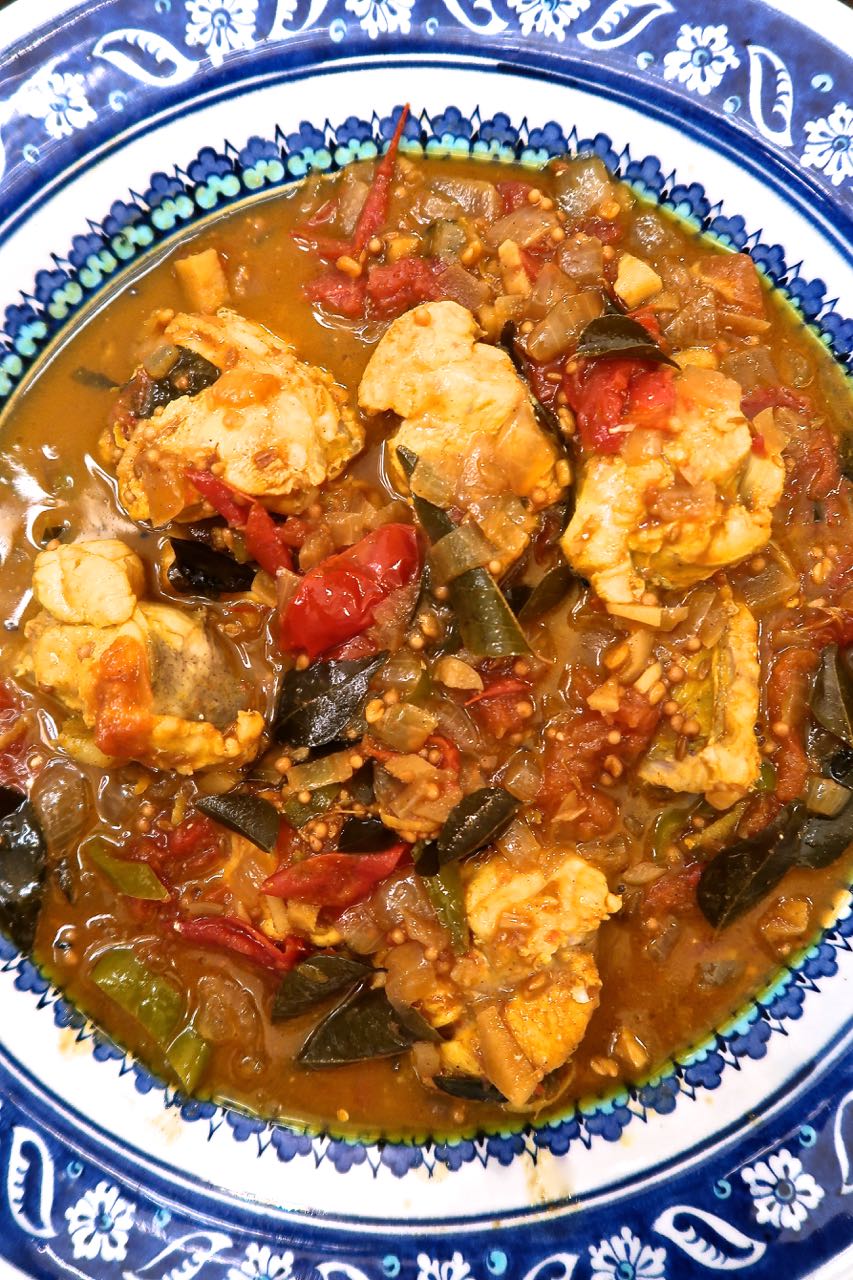 Scrumpdillyicious: Sri Lankan-Style Monkfish Curry with Kari Leaves