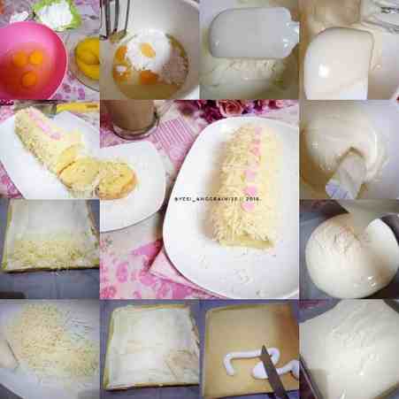 Resep Cheese Roll Cake Bolu Gulung Keju Resep Cheese Roll Cake Bolu Gulung Keju