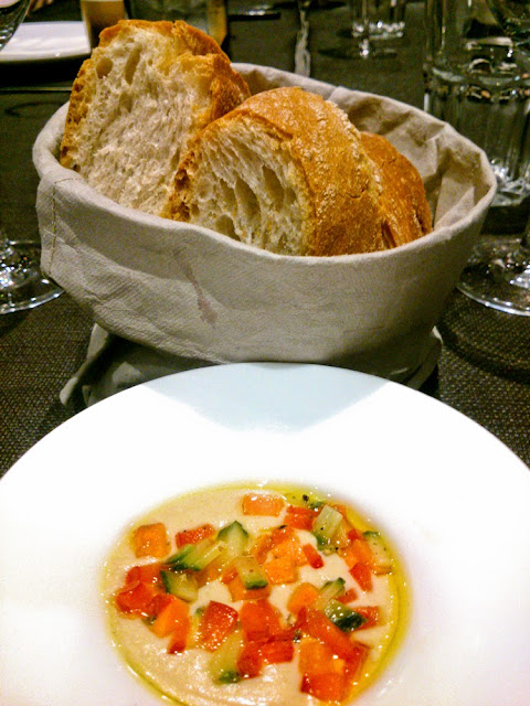 Mousse de Fabada con Verduritas. Restaurante Naguar. Oviedo, por El Guisante Verde Project