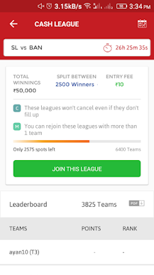 Join league