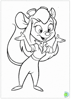 Kids Page: Chip And Dale Coloring Pages