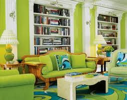 sala color verde
