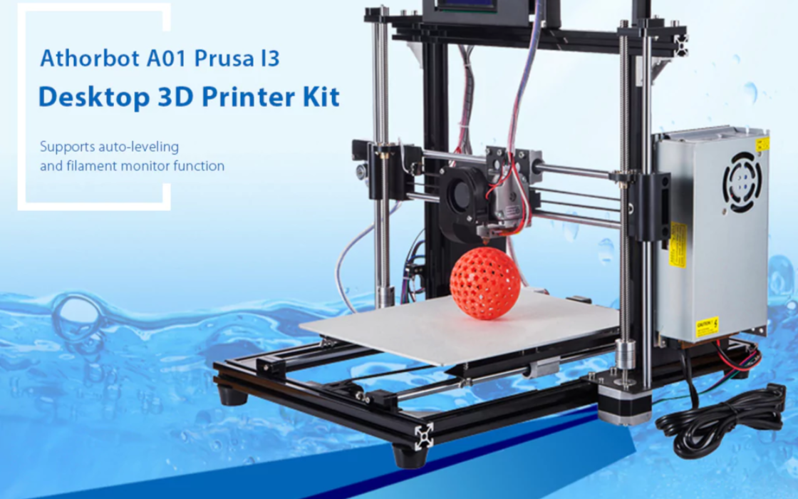 The Best review product GearBest Athorbot A01 Prusa I3 Auto Leveling Desktop 3D Printer Kit