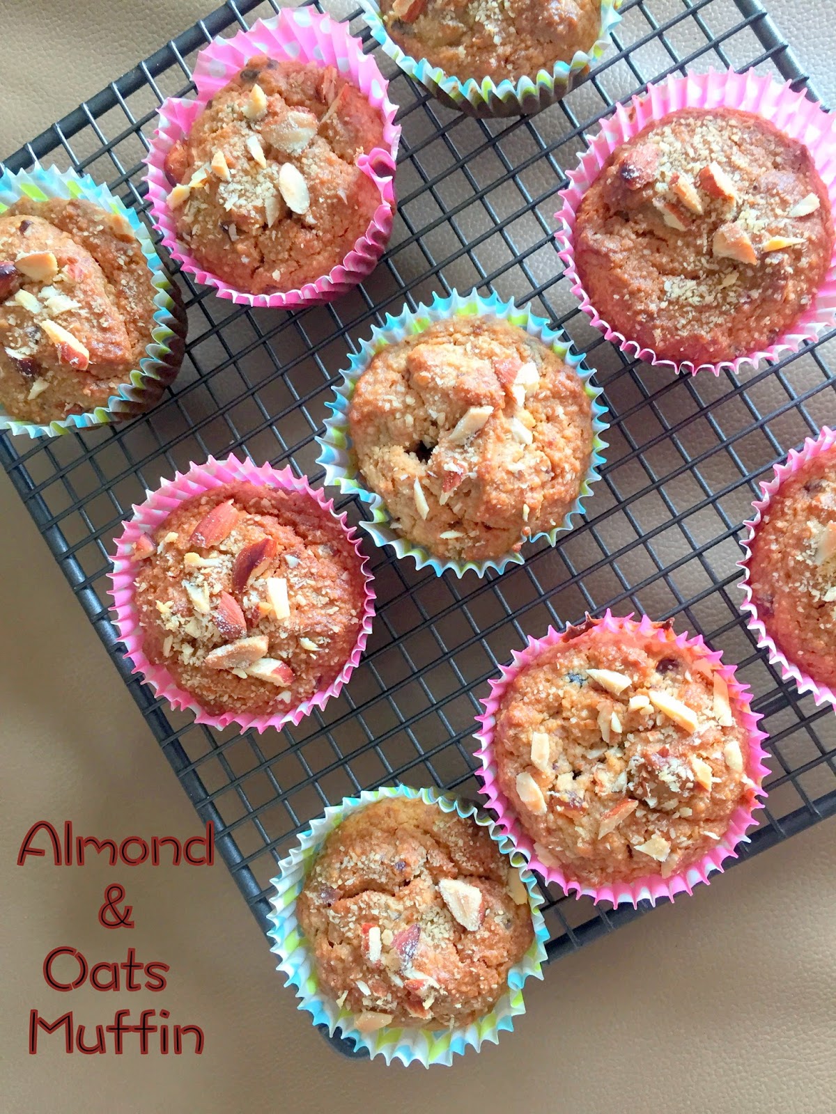 Sizzling Tastebuds Almond meal Muffins with Oats and Honey Easy 