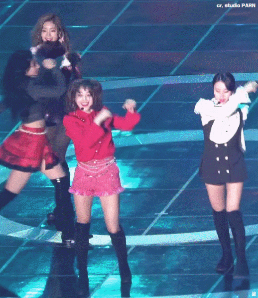 안무 틀린 나연