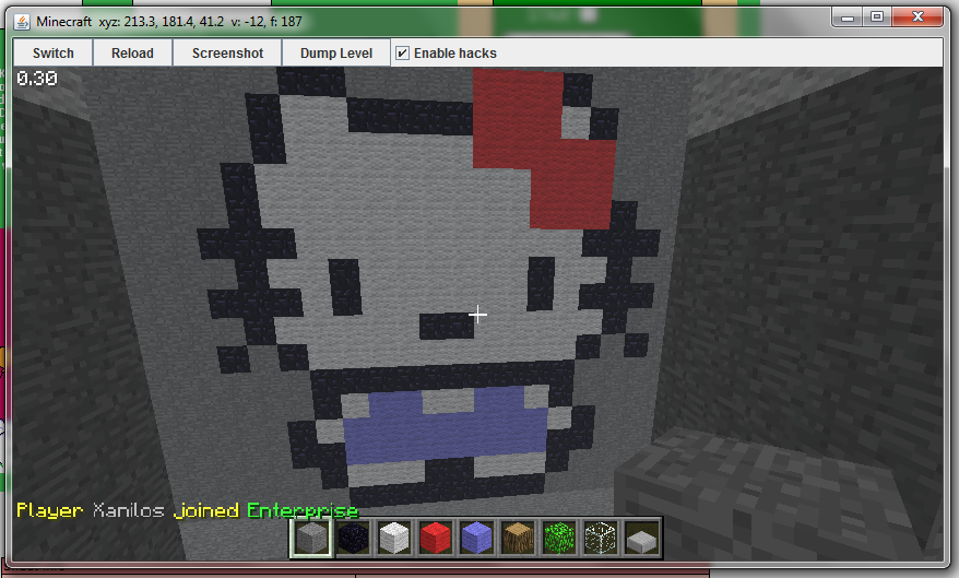 Hello Kitty on Minecraft Hello Kitty Forever