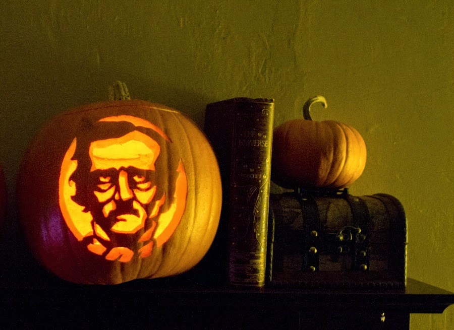 Edgar Allen Poe Pumpkin Carving