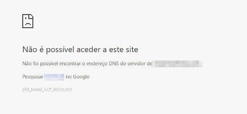 ERR_NAME_NOT_RESOLVED ERR_NAME_NOT_RESOLVED