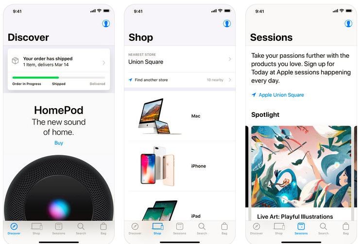 The Apple Store App for iOS Now Has Voice Search