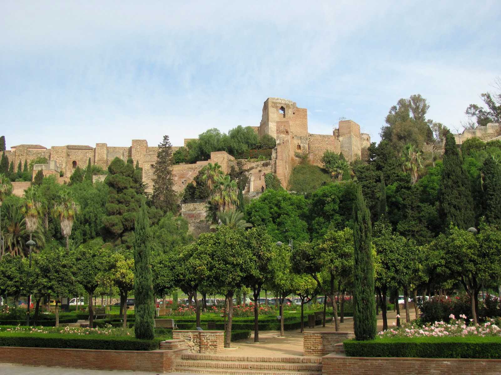 Europe 2012: Malaga - Castillo de Gibralfaro