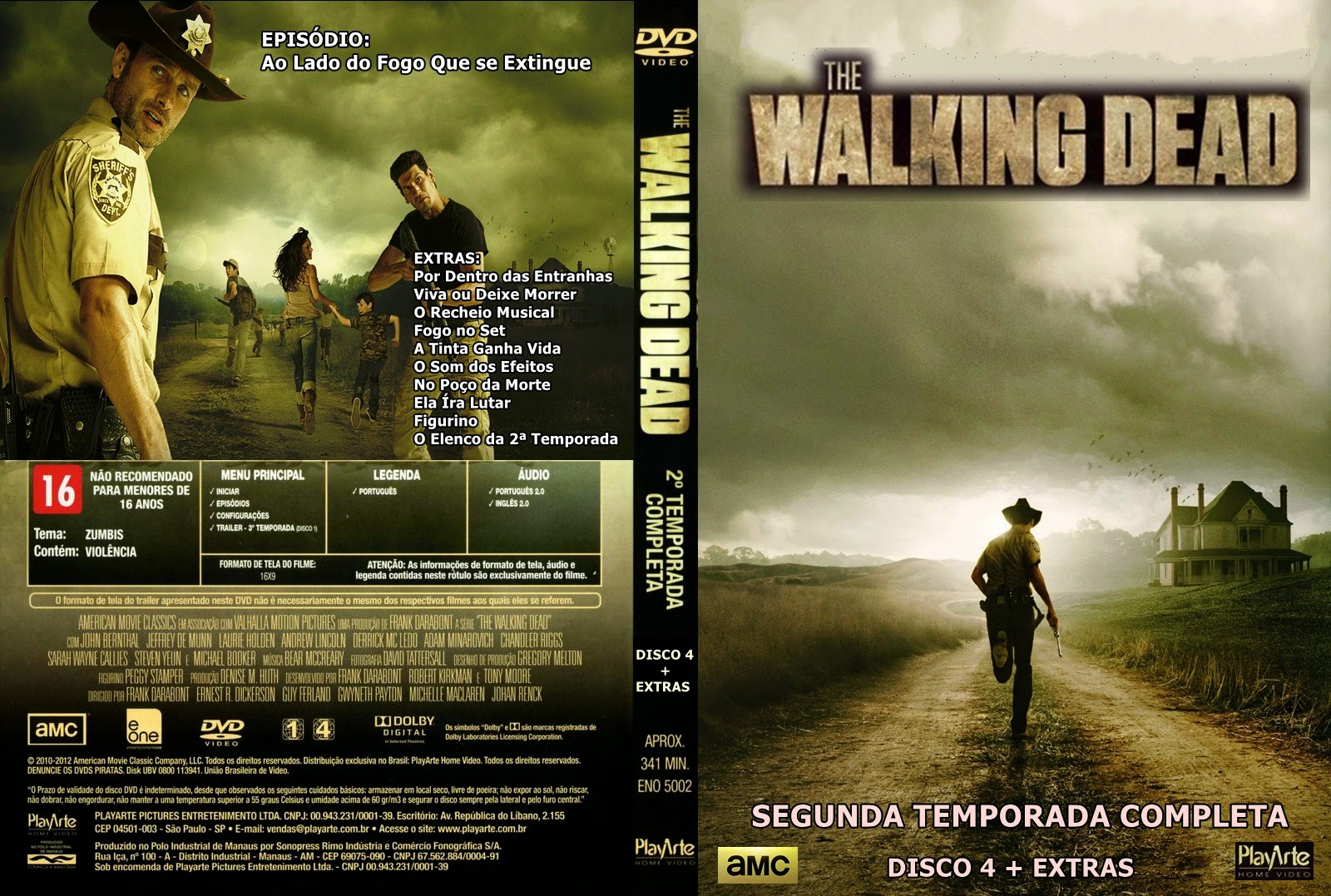 CAPAS DVDR GRATIS The Walking Dead 2ª Temporada Completa Disco 1,2,3 e 4 CAPAS DVDR GRATIS The Walking Dead 2ª Temporada Completa Disco 1,2,3 e 4