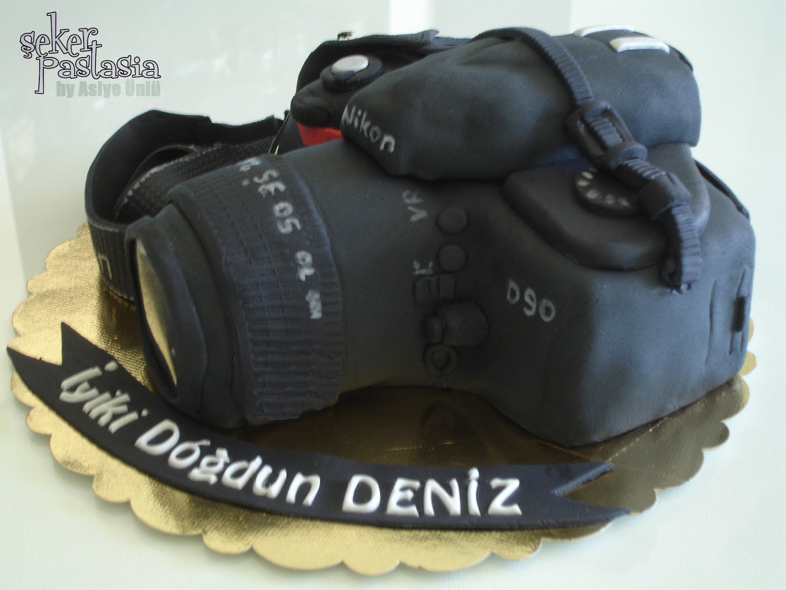 NİKON D90 ŞEKER PASTASİA ♥♥♥ ANKARA BUTİK PASTA
