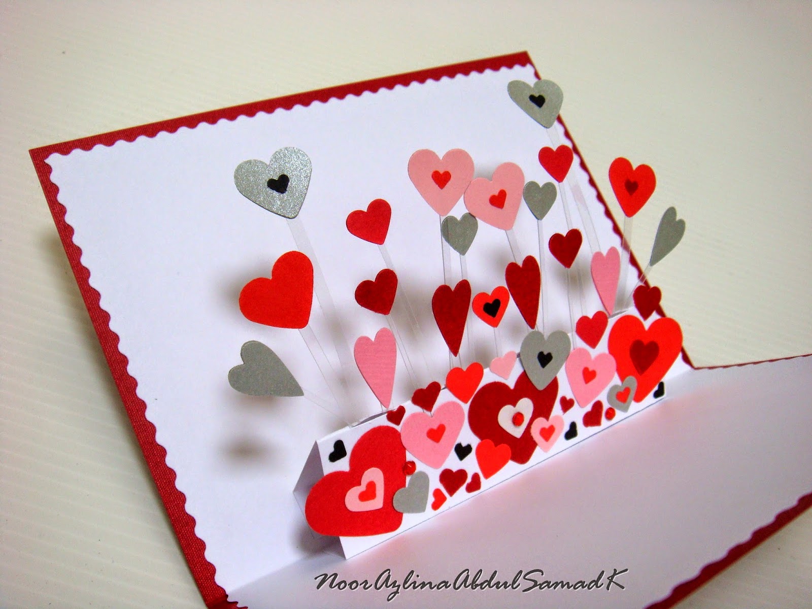 LOVE pop up card