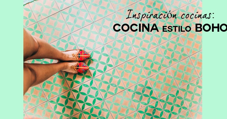 blanco vintage: COCINA estilo BOHO