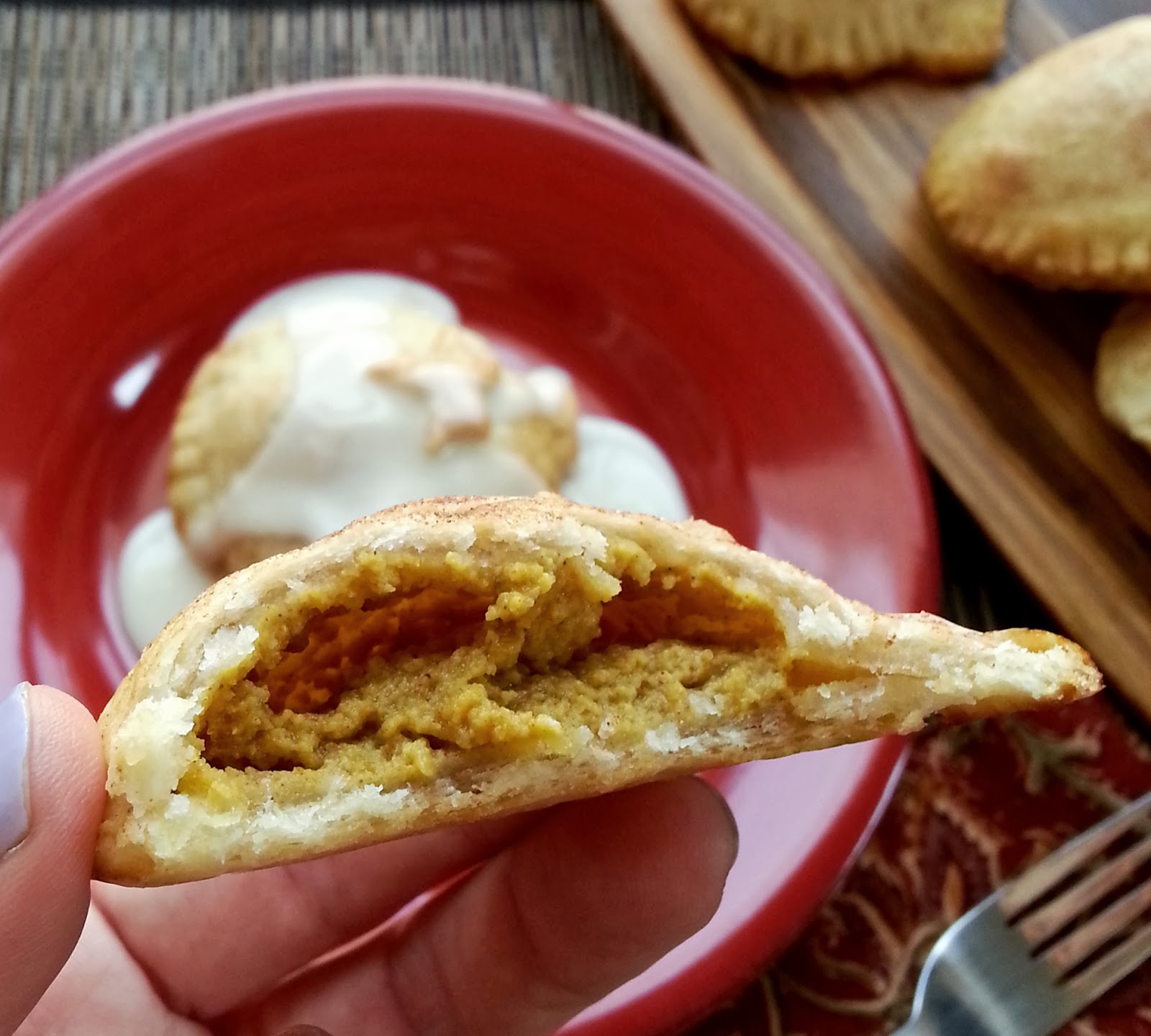 Castellon's Kitchen Pumpkin Cheesecake Empanadas