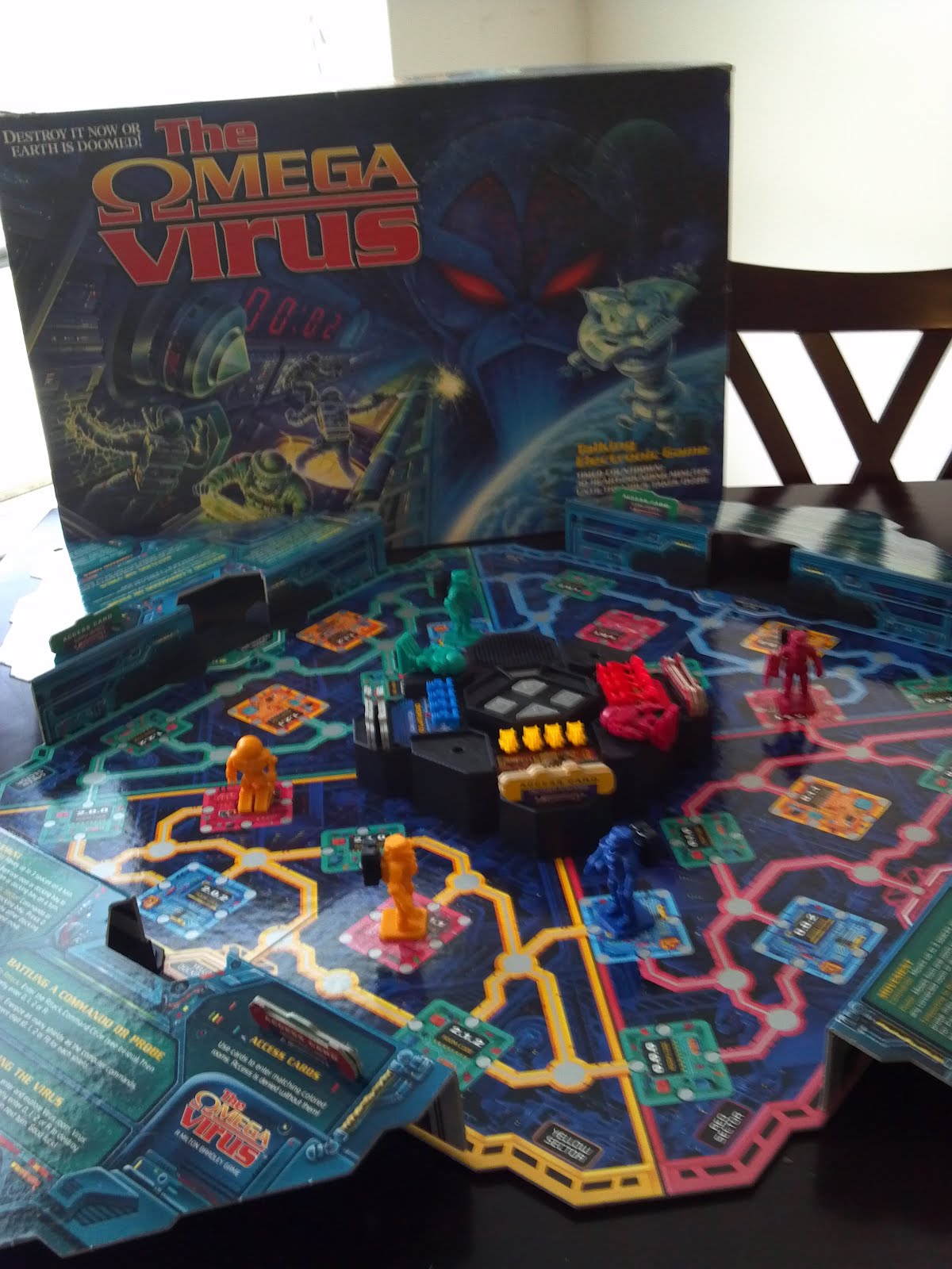 The Omega Virus Board Game 