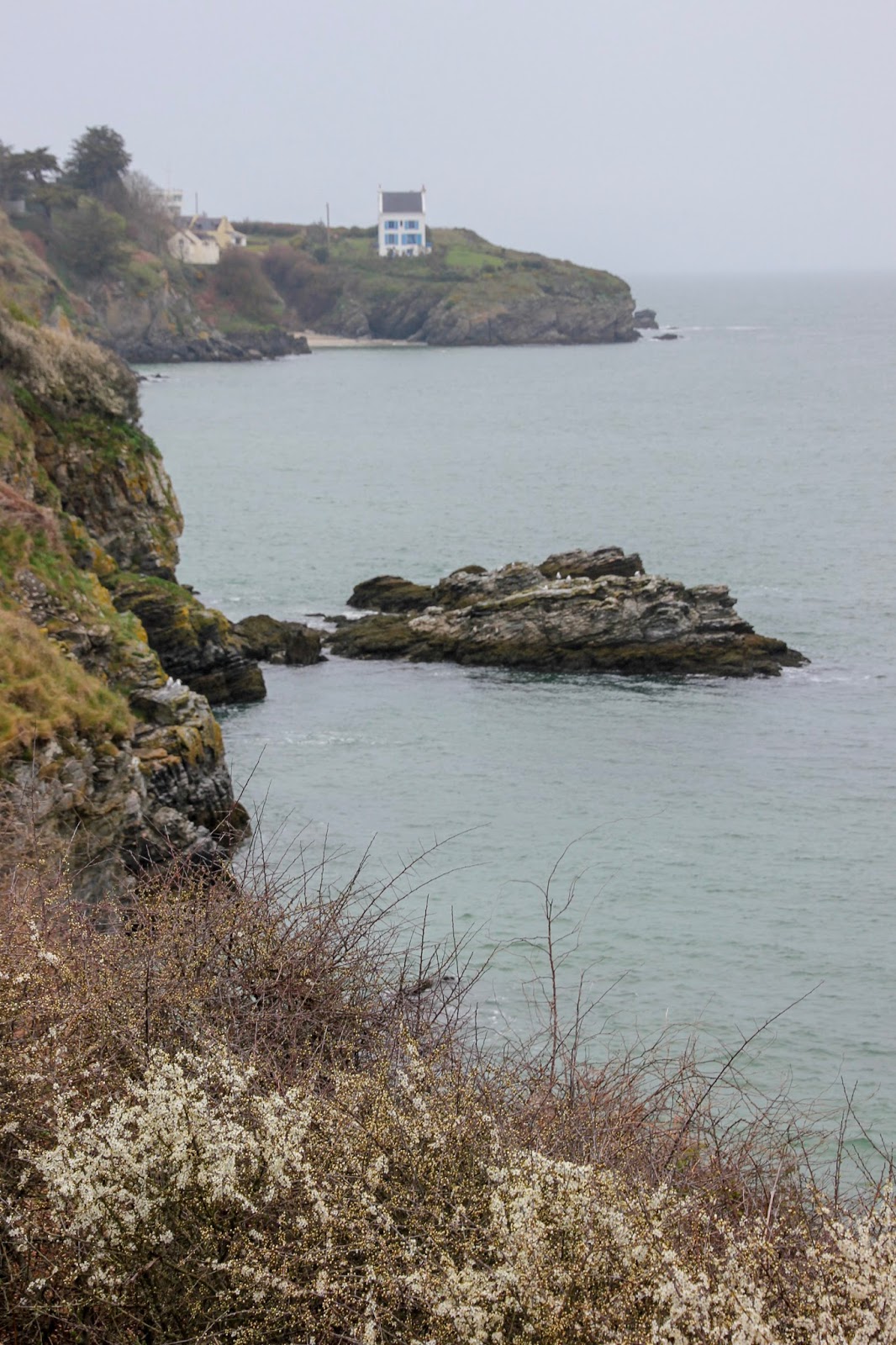 Belle- Ile-en Mer - Le GR 34 de Palais à Sauzon