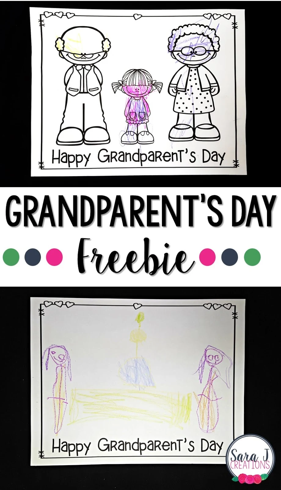 FREE grandparent's day printable gift idea