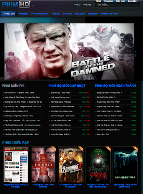 Movie 2 - Mẫu template phim blogger đẹp và chuyên nghiệp