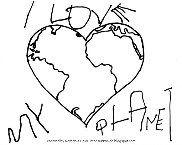 earth day coloring pages 2013 goa - photo #20