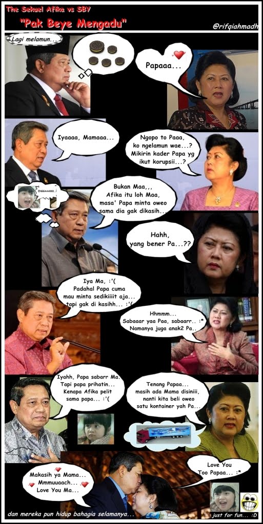 Komik Afika VS Pak SBY