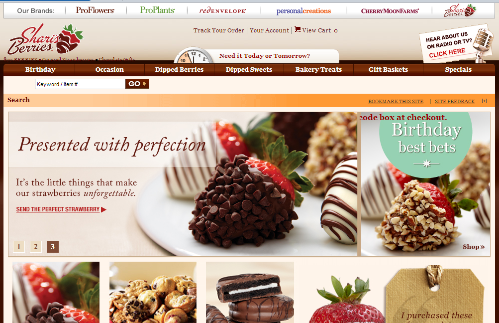 Don't Stress Over Easter Desserts Order From Shari's Berries Pieces