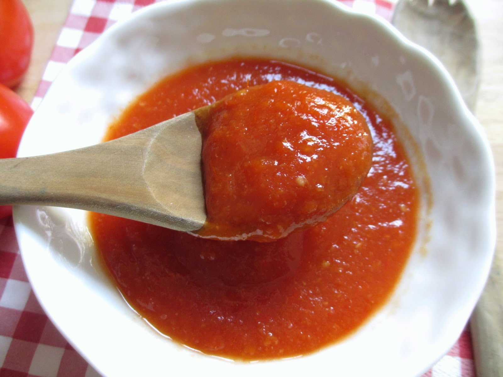 Sauce ketchup à la maison Cuisine Tun