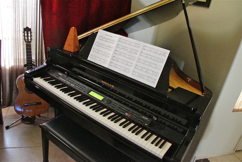 VegasBoomer Digital baby grand piano for sale