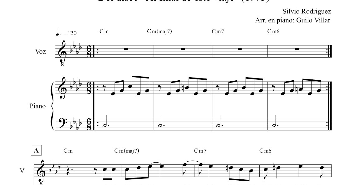 Hispana Partituras 1969 introduccion ojala es una de las en esta cancion el compositor silvio rodriguez, como en muchas otras canciones, hace uso de una rem3 acorde al que se le agrega color con el agregado de su septima aumentada, septima. hispana partituras