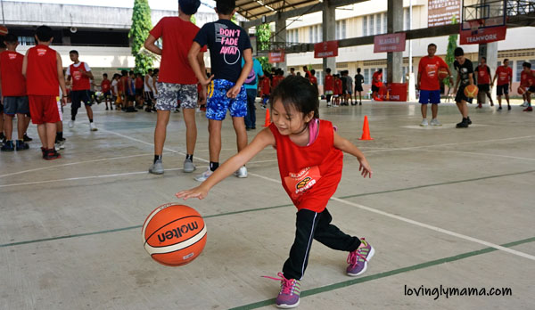 Alaska Basketball Power Camp Bacolod leg - basketball clinic - Bacolod mommy blogger - summer basketball camp - Coach Willie Miller and girls- sports activity for kids - homeschooling in Bacolod - basketball for girls