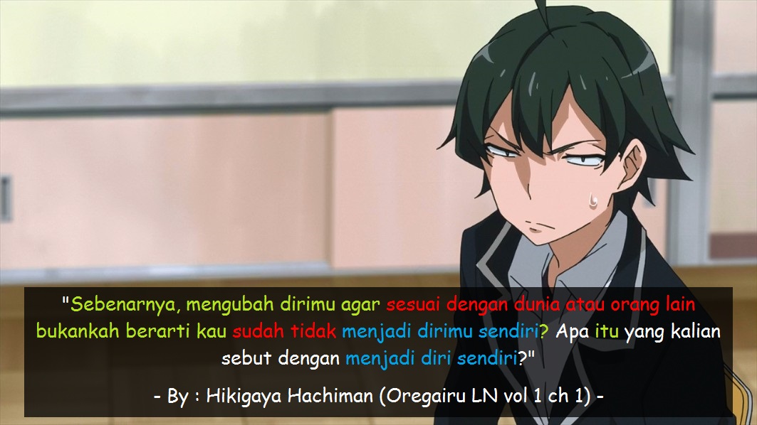 Featured image of post Hikigaya Hachiman Quotes