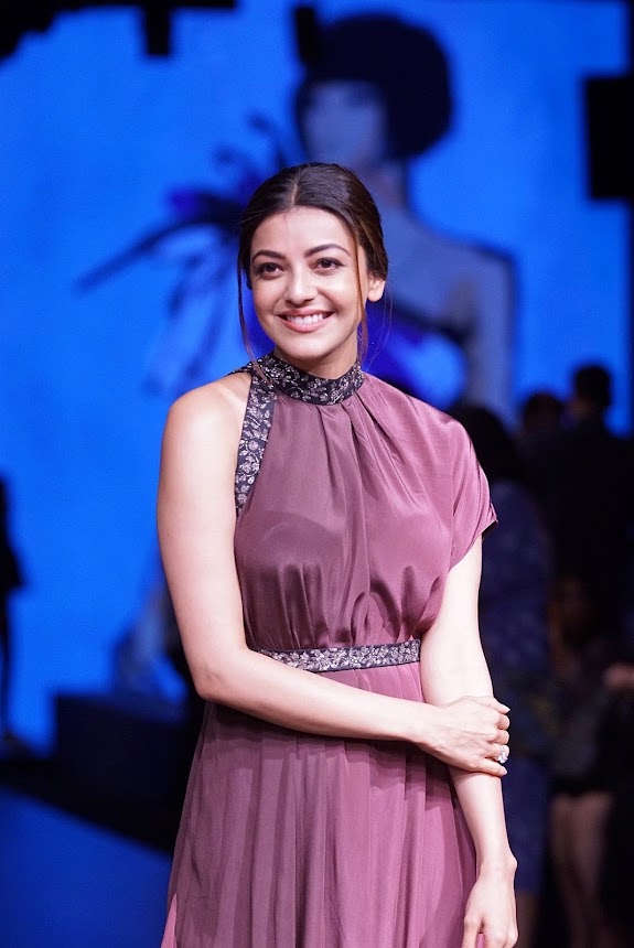 Kajal Aggarwal at Lakme Fashion Week 2018