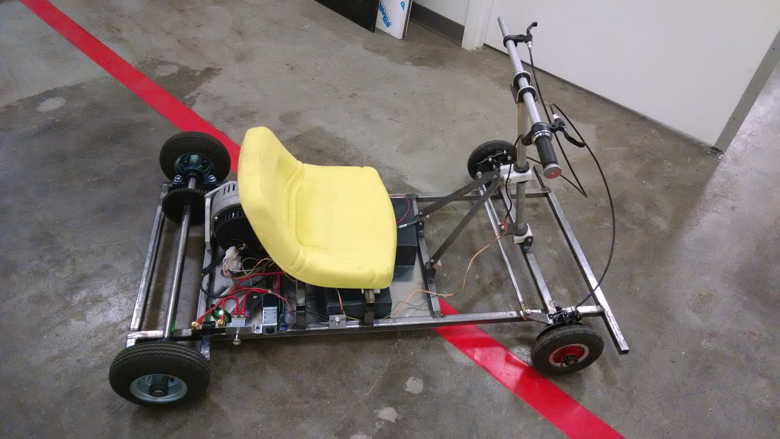 aaronbot3000 Green Bean Welding Practice Go Kart