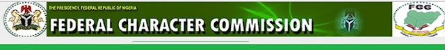 Federal Character Commission Recruitment 2018/2019/ Current Recruitment @ Federal Character Commission Federal Character Commission Recruitment 2018/2019/ Current Recruitment @ Federal Character Commission