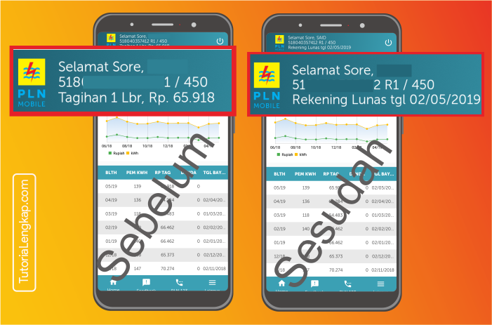 tutorialengkap 7 cara bayar listrik online melalui aplikasi LinkAja di android