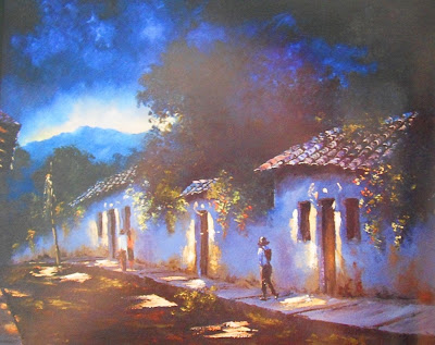 paisajes-al-oleo-con-casas-viejas paisajes-casas-viejas